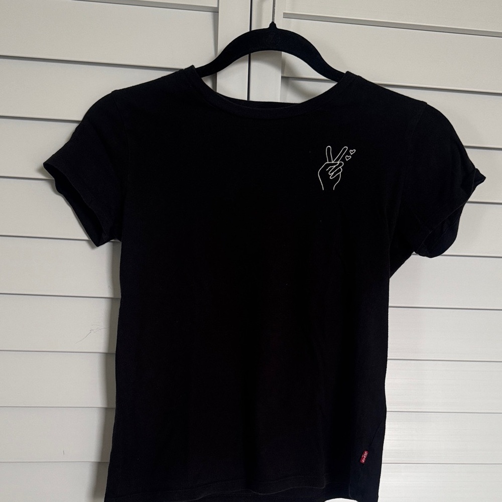 Levi's Black Crew Neck T-Shirt